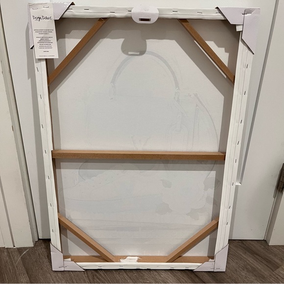 Design District HUGE Rare 20"x 28" Large Designer Canvas Wall Art NEW - Picture 7 of 7